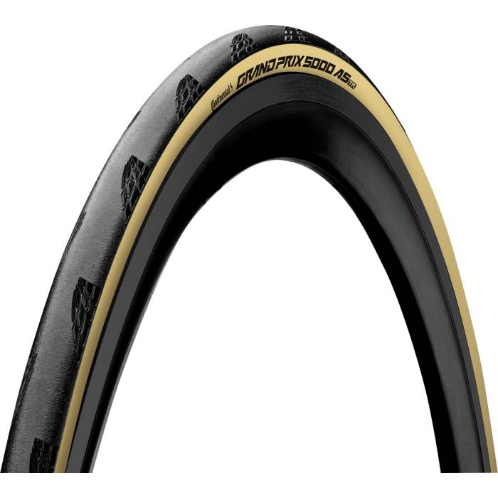 Continental országúti kerékpáros külsõ gumi 25-622 Grand Prix 5000 AllSeason TR 700x25C, hookless felni kompatibilis, tubeless ready, fekete/krém