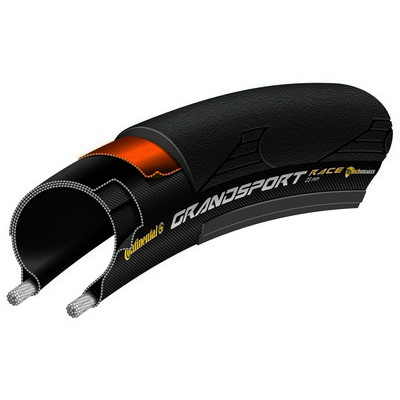 Continental országúti kerékpáros külsõ gumi 25-622 Grand Sport Race 700x25C fekete/fekete, Skin