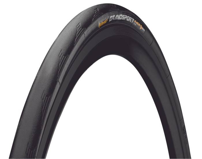 Continental országúti kerékpáros külsõ gumi 25-622 Grand Sport Race 700x25C fekete/fekete SL csom. nélkül