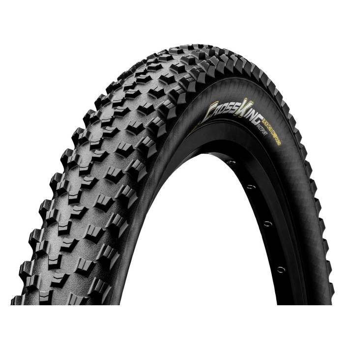 Continental MTB kerékpáros külsõ gumi 58-584 Cross King ShieldWall 27,5x2,3, tubeless ready, fekete/fekete, Skin hajtogathatós