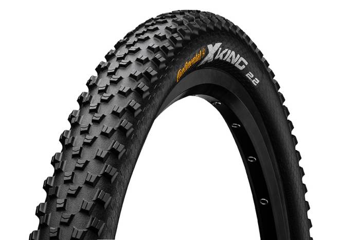 Continental MTB kerékpáros külsõ gumi 55-584 Cross King ShieldWall 27,5x2,2, tubeless ready, fekete/fekete, Skin hajtogathatós