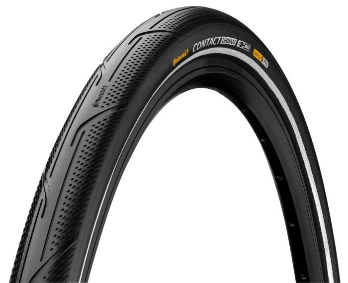 Continental kerékpáros külsõ gumi 40-622 Contact Urban 28x1,5 fekete/fekete, reflektoros SL