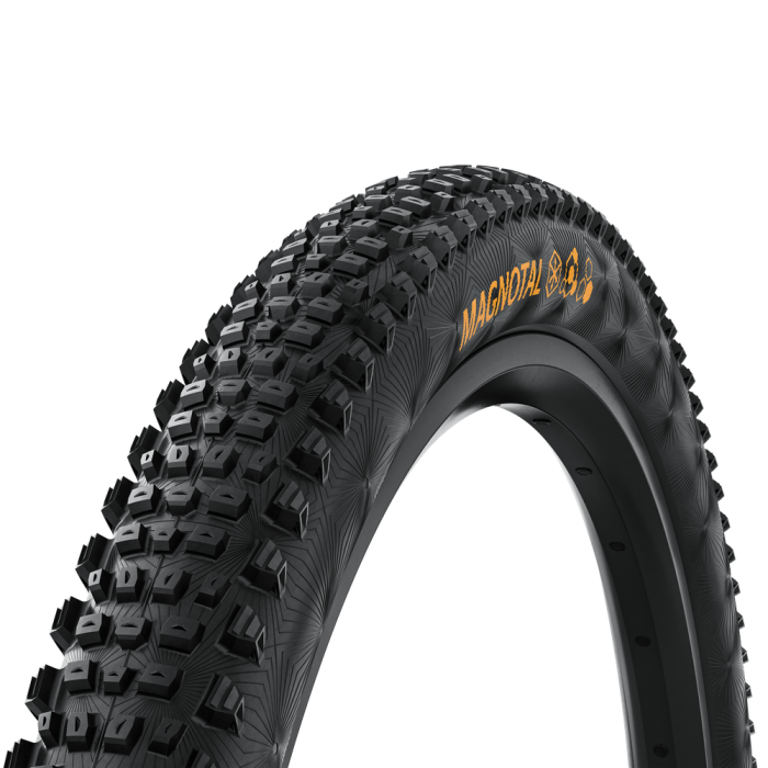 Continental MTB kerékpáros külsõ gumi 65-622 Magnotal Trail Soft 29x2,6, tubeless ready, fekete/fekete hajtogathatós Skin
