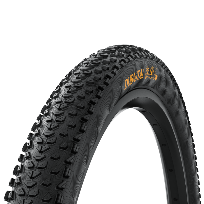 Continental MTB kerékpáros külsõ gumi 60-622 Dubnital Trail Rapid 29x2,4, tubeless ready, fekete/fekete hajtogathatós Skin