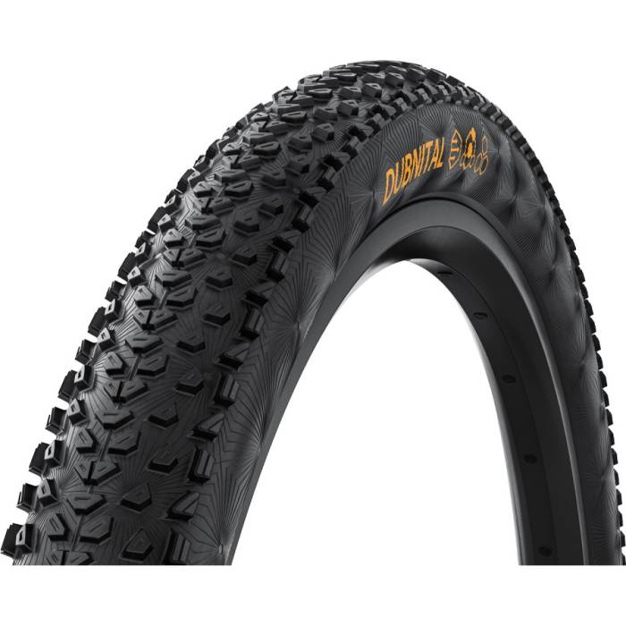 Continental MTB kerékpáros külsõ gumi 60-622 Dubnital Trail Grip 29x2,4, tubeless ready, fekete/fekete hajtogathatós Skin