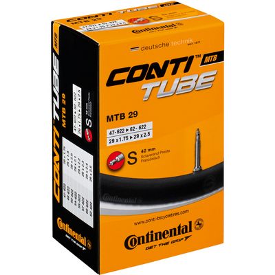 Continental kerékpáros belsõ gumi 47/62-622 MTB 28/29 light S42 dobozos (Egységkarton: 25 db)