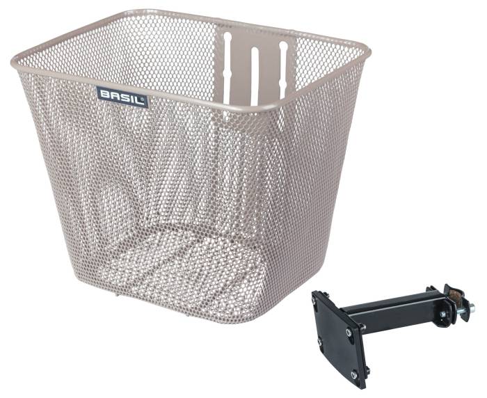 Basil elsõ kosár Bilbao, fix felfogatással (TBA 70183), szürke