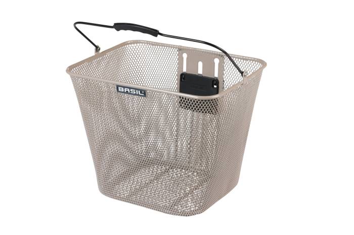 Basil elsõ kosár Bilbao KF, KF kompatibilis, kormányadapter nélkül (TBA 70177), szürke