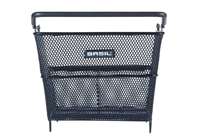 Basil hátsó kosár Cento Multisystem NX (kompatibilis felfogatások: MIK, RackTime, AtranVelo, UK,IR, ML,CM, Acid) ,fekete