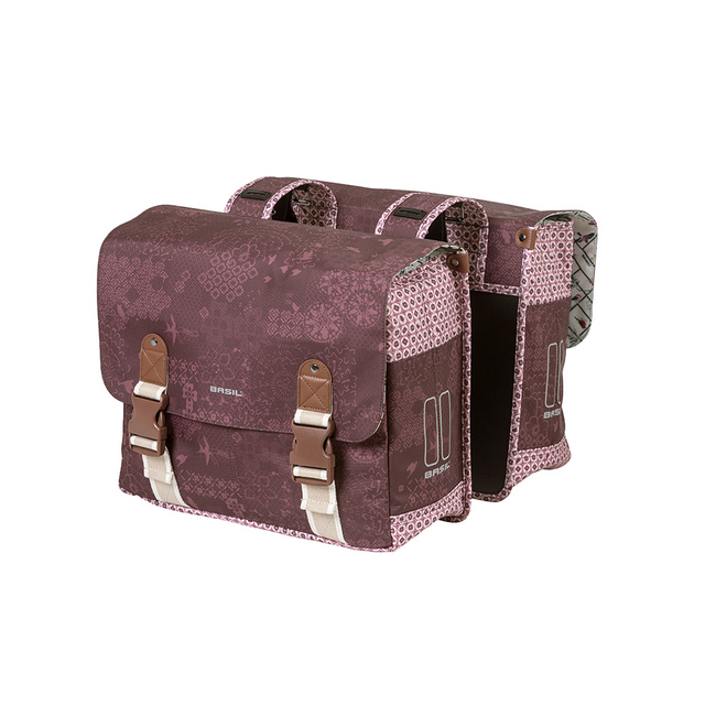 Basil dupla táska Boheme Double Bag, Universal Bridge System, piros