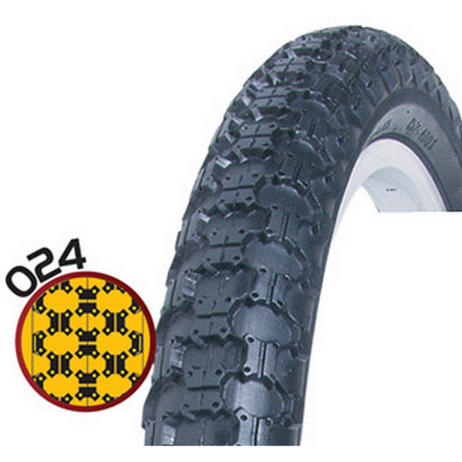 Vee Rubber kerékpáros külsõ gumi 57-305 16x2,125 VRB024 fekete