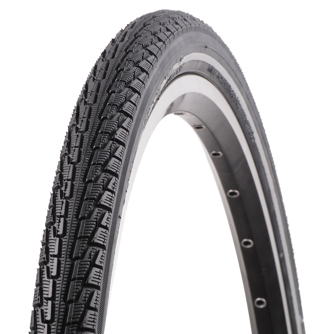 Vee Tire kerékpáros külsõ gumi 47-559 26x1,75 VRB349 City Cruz, Energetic Compound, B-proof Plus, 2mm defektvédelemmel, reflektoros, fekete (B34904)