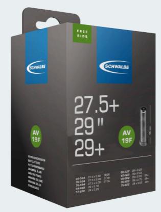 Belső schwalbe 29/27,5 sv19f 29/27,5x2,10-3,00 freeride 40mm 215g {25/7}