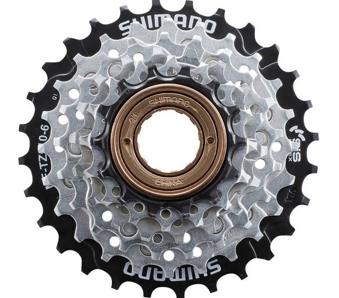 Fogaskoszorú menetes 7-es 14-28f mftz5107 ezüst / fek.