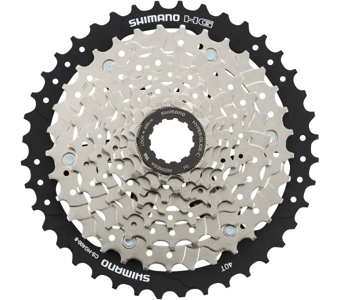 Shimano cs-hg400-8, 11-13-15-18-22-27-35-45t