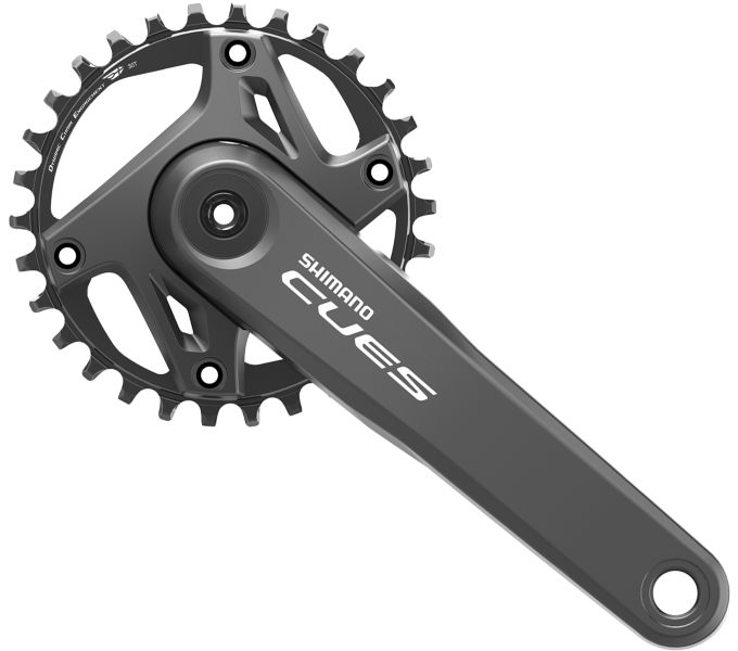 Shimano Cues FC-U6000-1, 9/10/11s, 2-pcs fc, 17