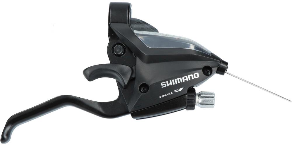 Fékváltókar Shimano Altus jobb 7-es ez-fire fekete v-fékhez