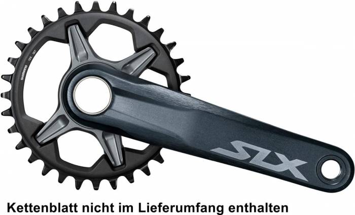 Shimano front chainwheel, fc-m7120-1, slx, for rear 12-speed, hollowtech 2, 170m