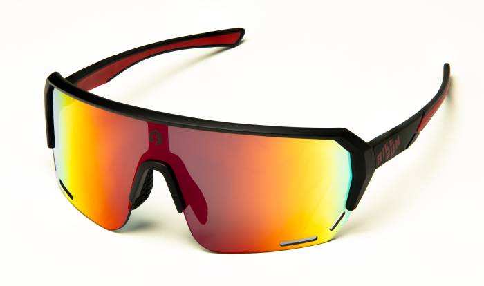 Szemüveg BF SUMMIT piros lencse, full revo red, cat.3, PC