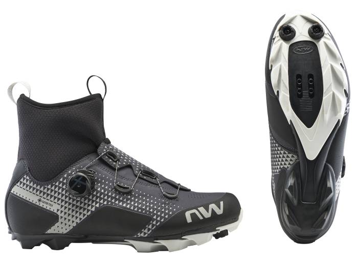 Cipő northwave mtb celsius xc gtx 38 téli, szürke/fényvisszaverős