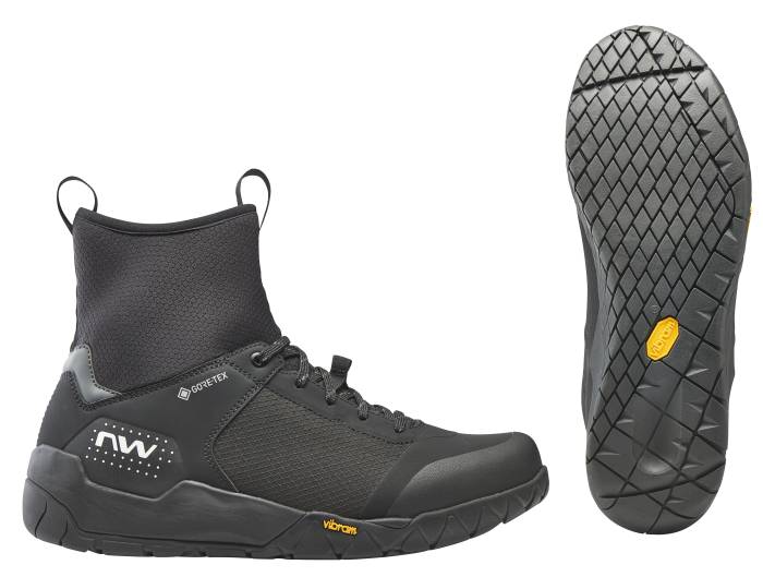 Cipő northwave mtb multicross mid gtx téli, fekete