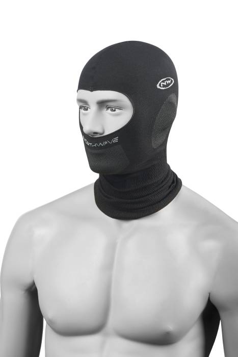 Sapka northwave balaclava plus téli maszk fekete, egy méret