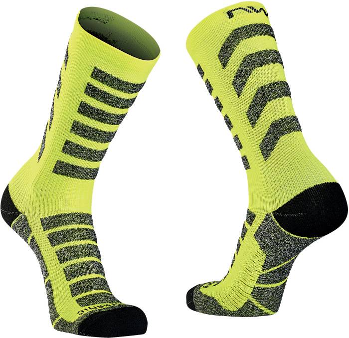 Zokni northwave téli husky ceramic s (36-39) fekete/fluo sárga