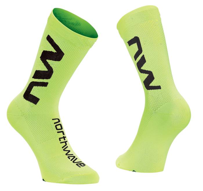 Zokni northwave extreme air xs fluo sárga/fekete