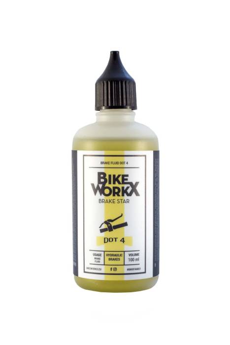 Fékfolyadék bikeworkx brakestar dot 4 100 ml - brake/100