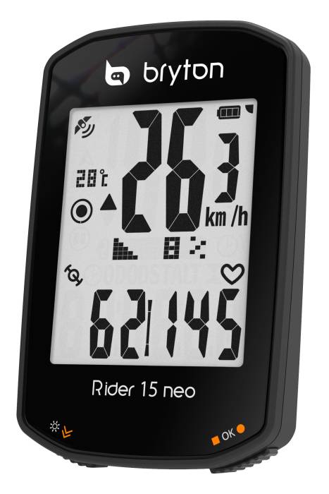 Computer bryton rider 15 neo c gps szett (+scad)