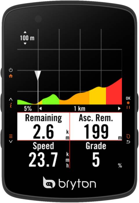 Bryton Rider 550 E GPS komputer 