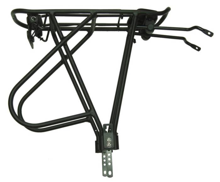 Csomagtartó bikefun multirack alu 24-28 feket állítható - cl-436-1-blk