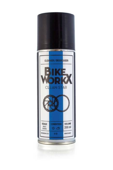 Tisztítószer bikeworkx clean star spray 200 ml - clean/200
