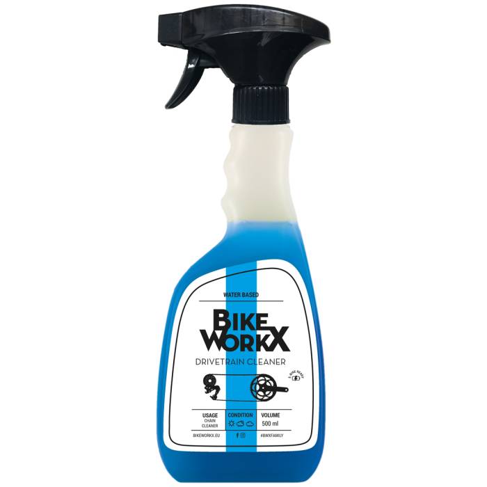 Tisztítószer bikeworkx drivetrain cleaner 500 ml spray