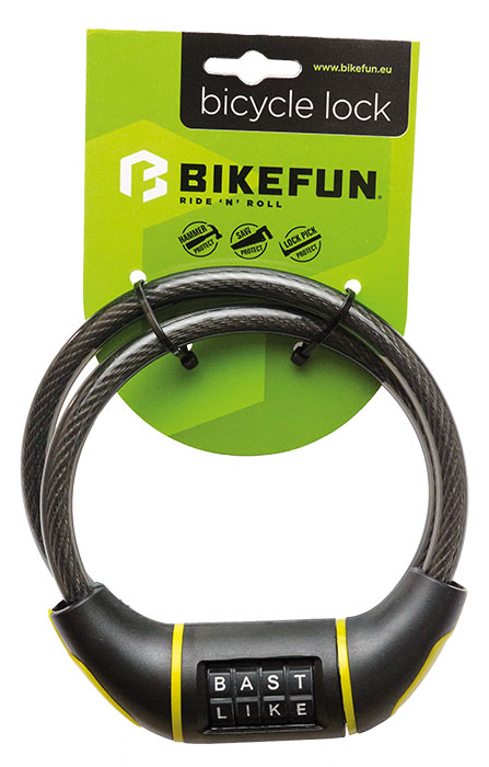 Lakat bikefun riddle sodrony 10x800, 4 kódos - l5046