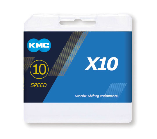 KMC X10 arany 1/2x1/128 112l