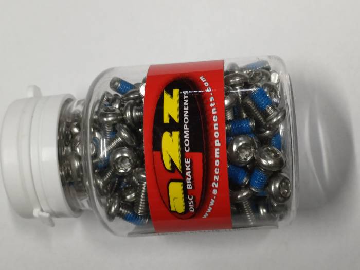 a2Z alacsony profilú (160db-os szett) féktárcsa rögzítő csavar [ezüst]