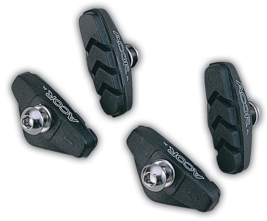 Acor ABS-208 országúti fékpofa [fekete]