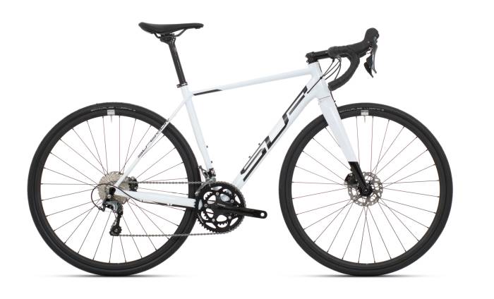 Superior X-ROAD Comp, 58 cm (XL), fényes fehér-holografikus fekete