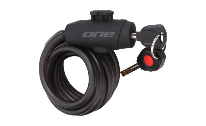 One SK.LOCK 15.120 kulcsos huzalos zár [fekete]