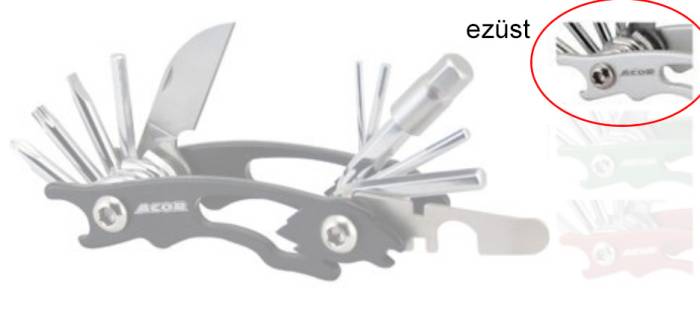 Acor ATL-2901 zsebszerszám [ezüst]