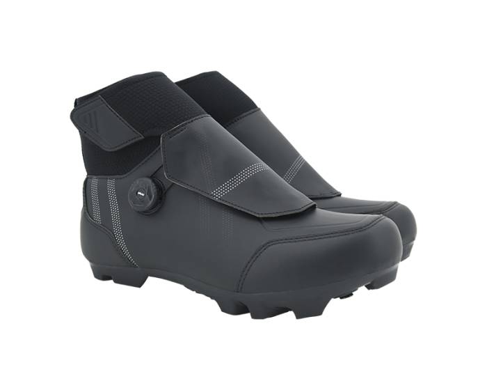 FLR Defender II Pro Dial MTB téli kerékpáros cipő [fekete, 42]