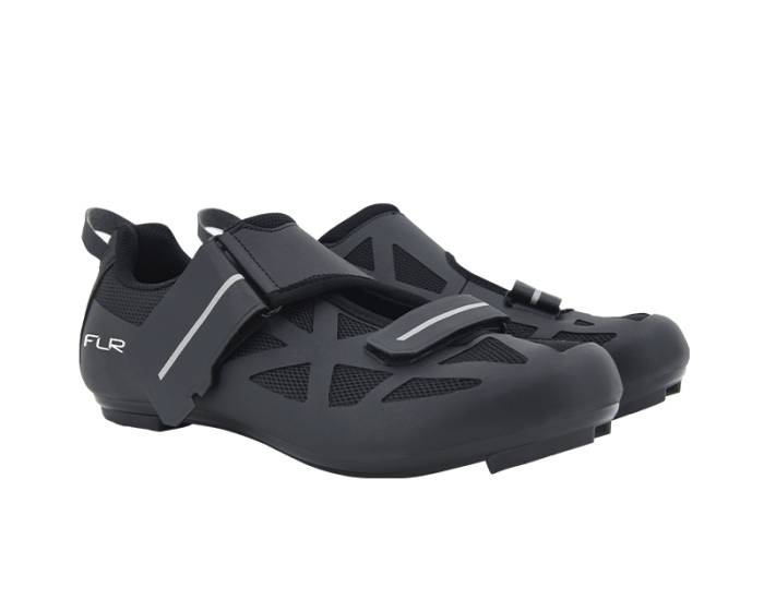 FLR FT-1 triathlon országúti cipő [fekete, 43]