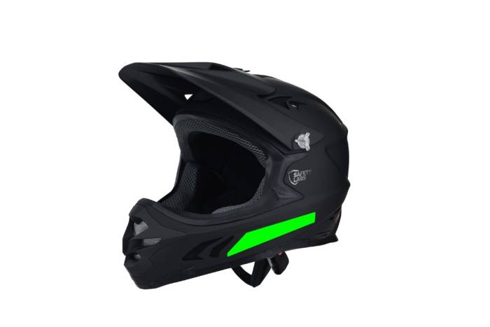 Safety Labs Propel fullface kerékpáros sisak [fekete-neonzöld, 54-56 cm (S)]