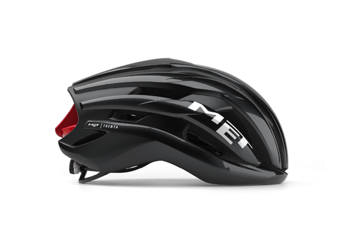 MET Trenta Mips kerékpáros sisak [fényes fekete-piros, 56-58 cm (M)]