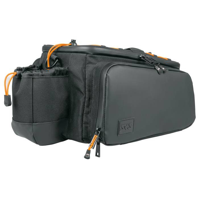 SKS-Germany Infinity Urban Trunkbag XL bővíthető kompakt táska csomagtartó tetejére [fekete]