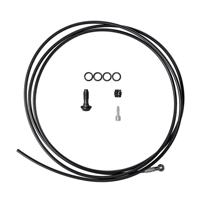 Magura MT és CME modellekhez hidraulikus fékcső szett [fekete, 250 cm]