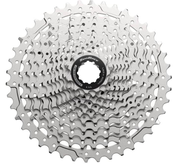 Sunrace CSRZ800 12 sebességes fogaskeréksor [ezüst, 11-46]