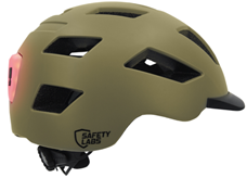 Safety Labs E-Bahn 2.0 kerékpáros sisak [matt olive, 54-57 cm (M)]